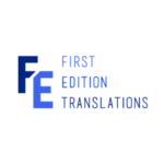 logo FE first edition translations translation agency tbms lbs suite localization